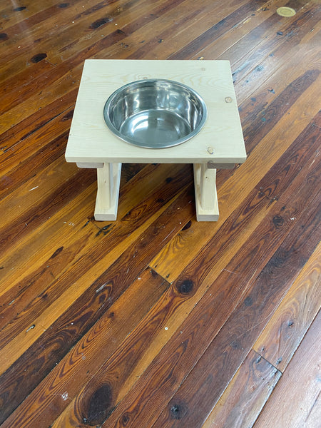 Large Single Bowl Stand (Metal Bowl Included)