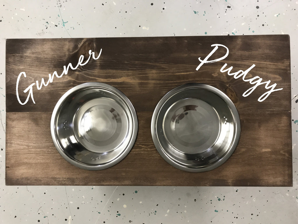 Dog Bowl Stand Kit - Delivery & Pick-Up – Teal Magnolia Workshop