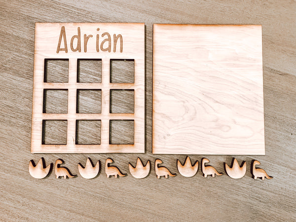 Personalized Tic Tac Toe Board - Shipping, Pick-Up & Delivery